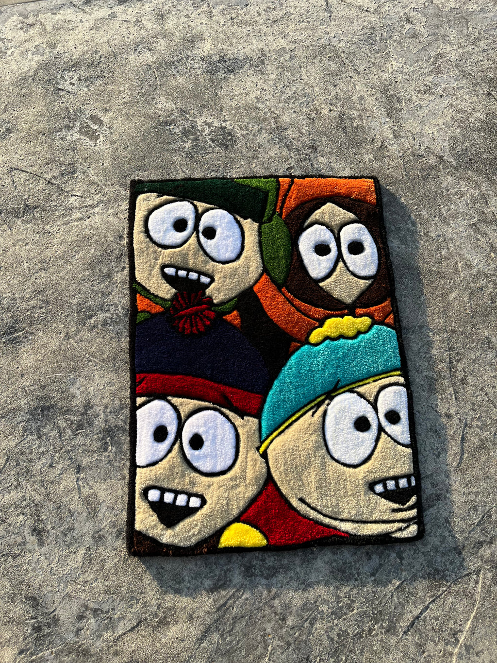 “CARTOON ART RUG”
