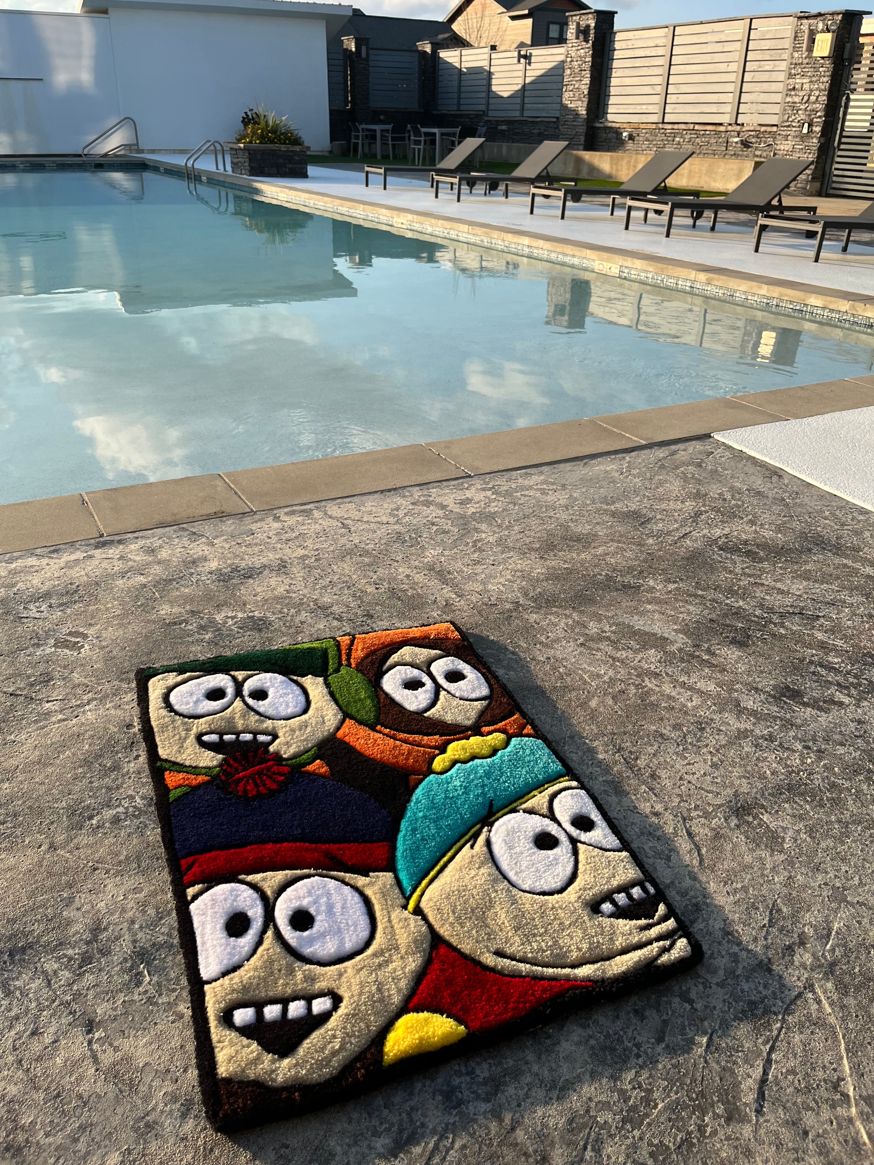 “CARTOON ART RUG”