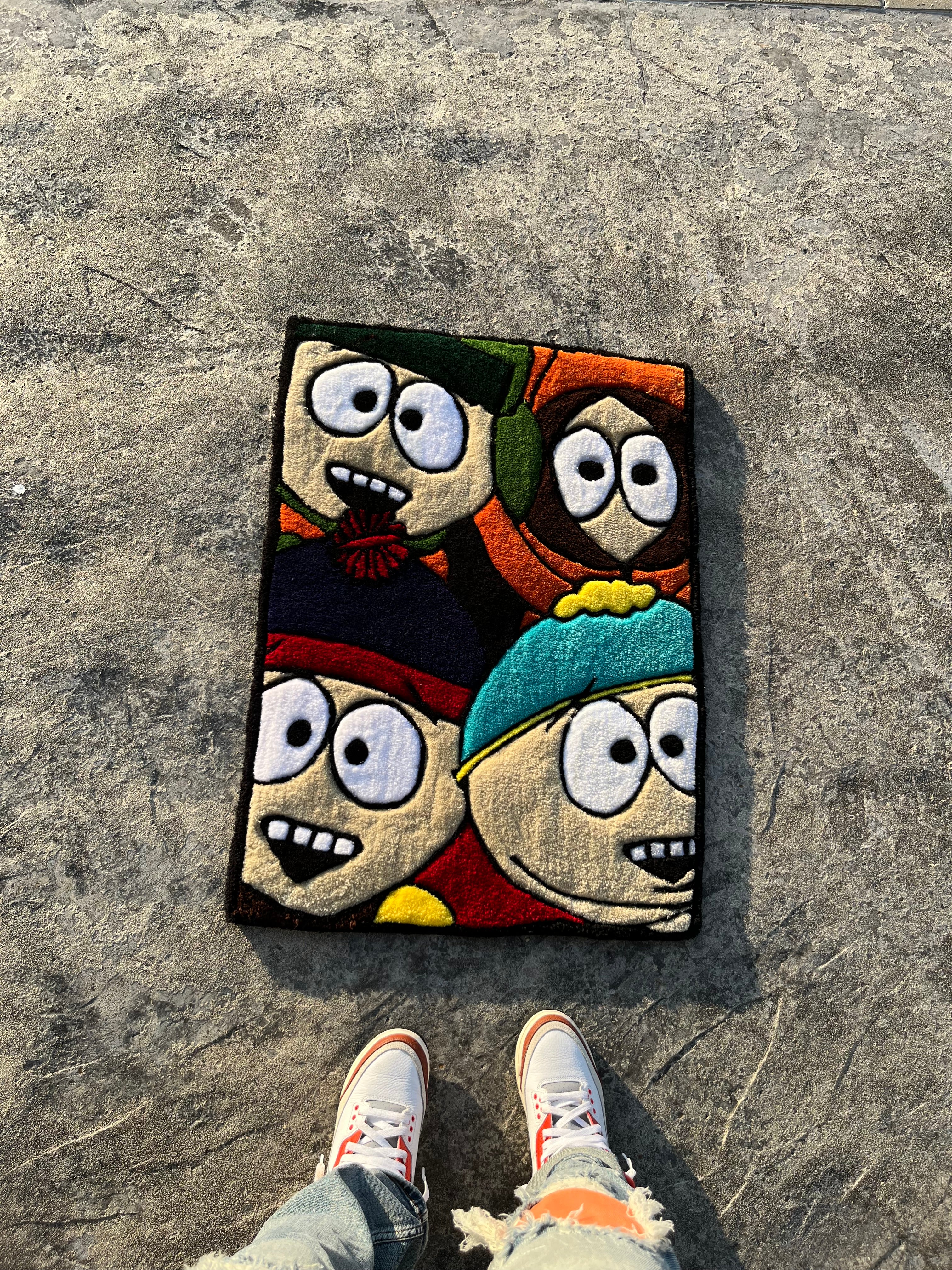 “CARTOON ART RUG”