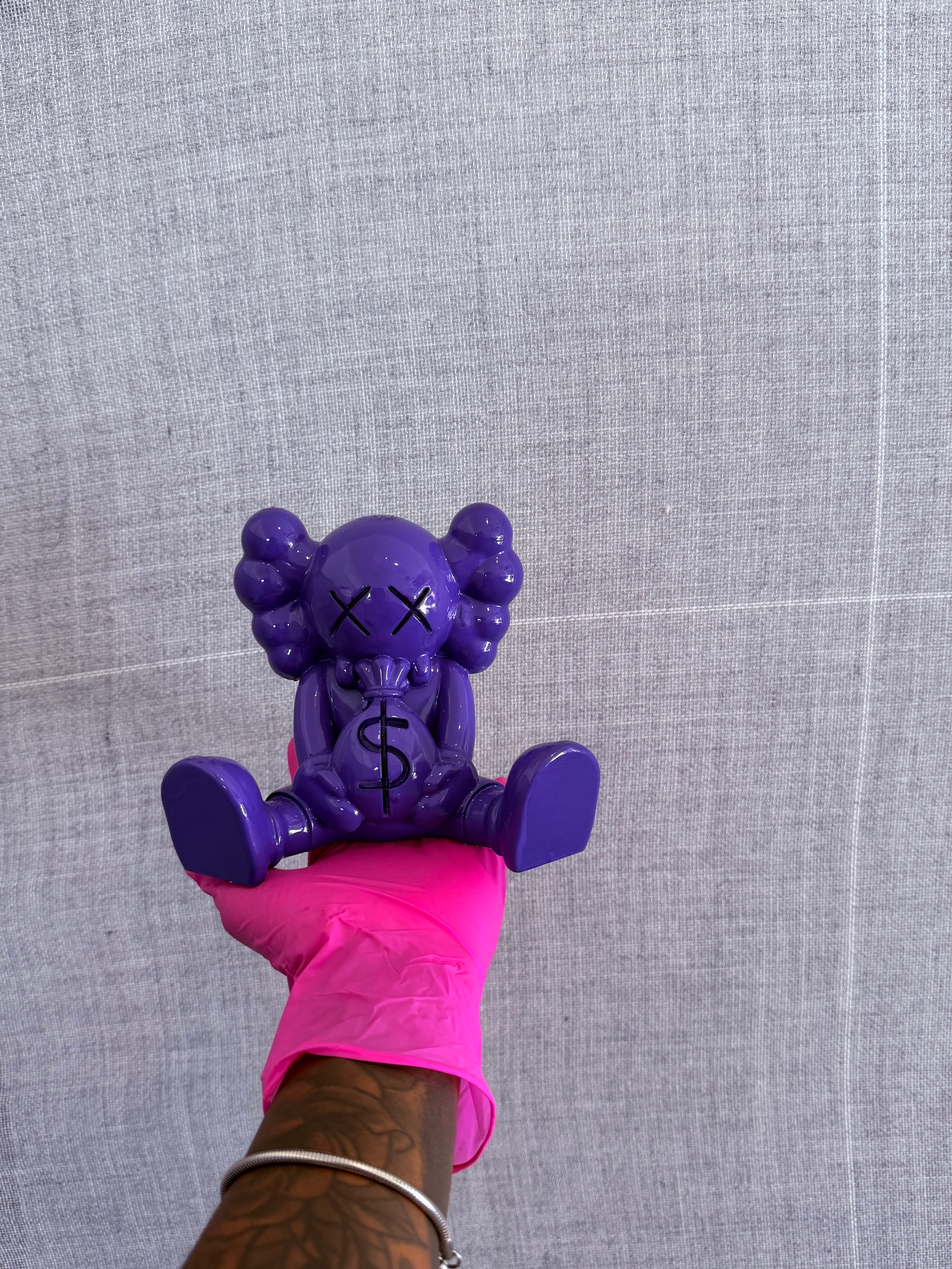 Moneybag Kaws-Inspired Collectible