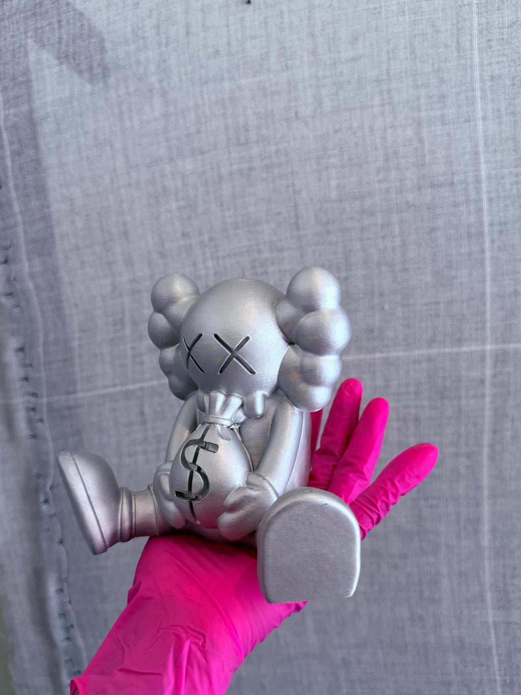 Moneybag Kaws-Inspired Collectible