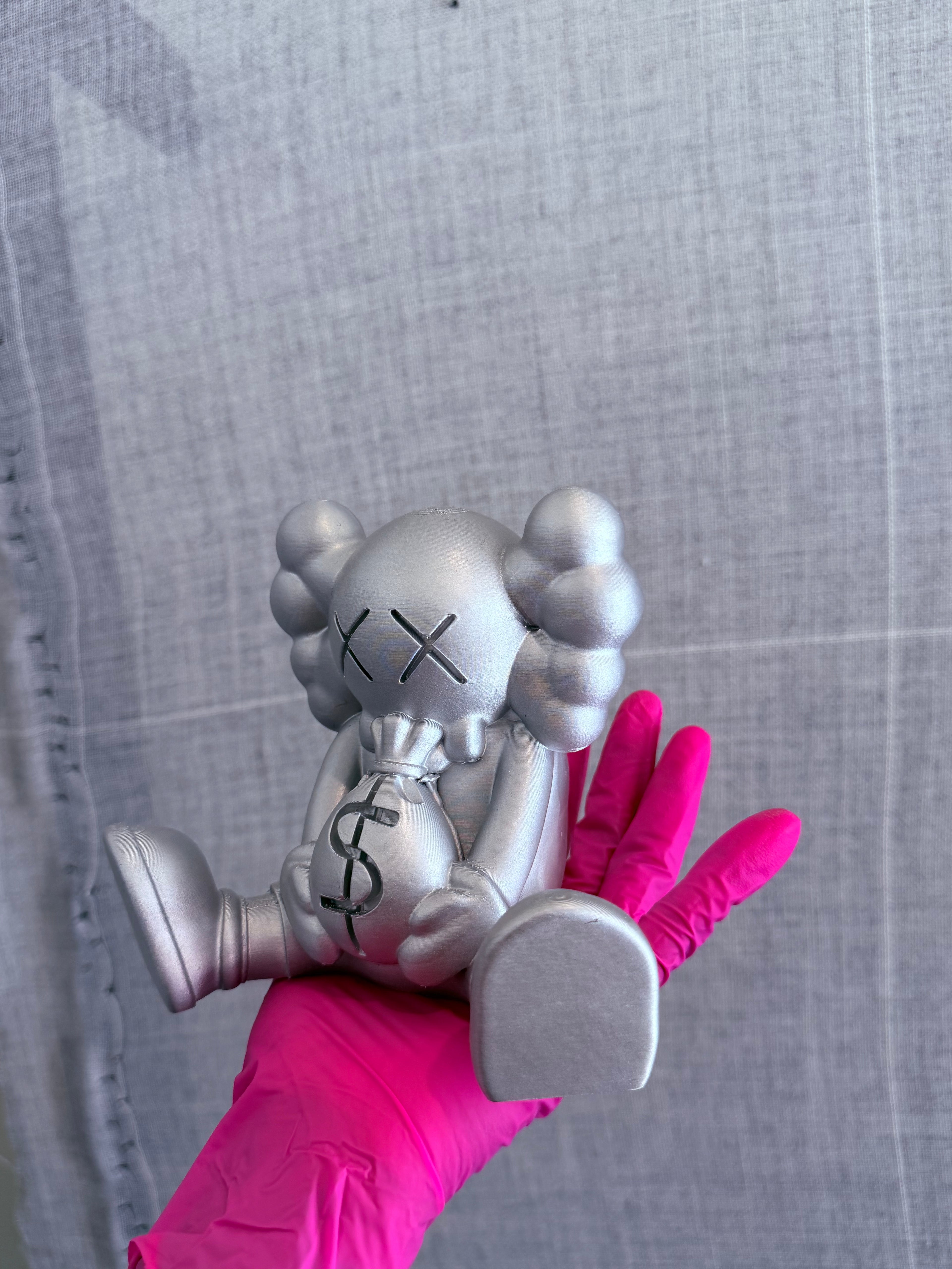 Moneybag Kaws-Inspired Collectible